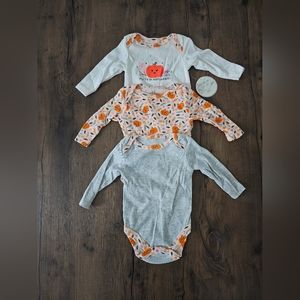 Mini Bean 3 Piece Long Sleeve Set